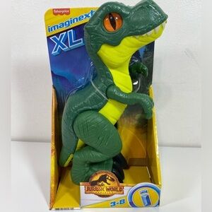 NEW!  Fisher Price Imaginext Jurassic World XL‎ Dominion Pyroraptor Dinosaur